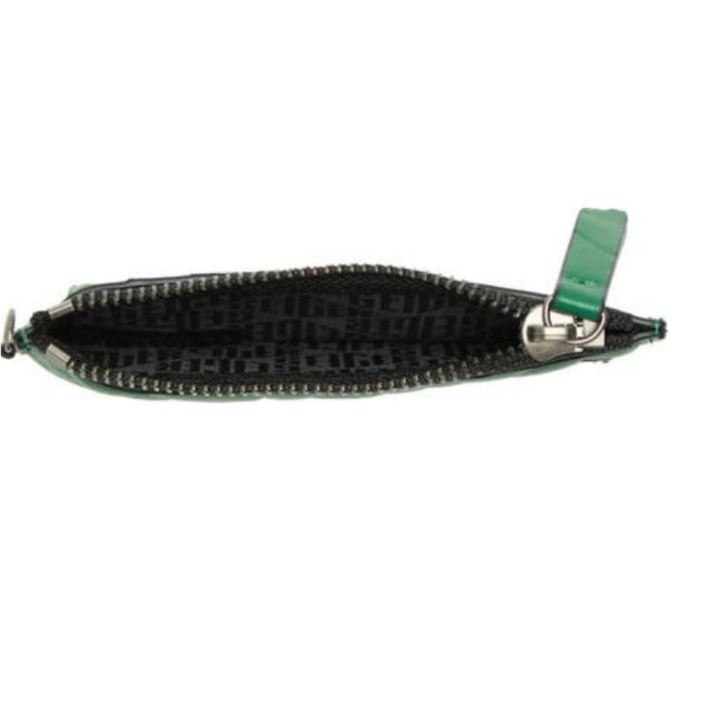 Kurt Geiger Green Quilted Wallet - Picture 2 of 9